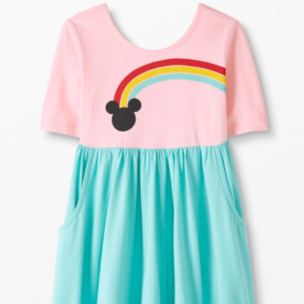 Hanna Andersson Disney Mickey Mouse Skater Dress